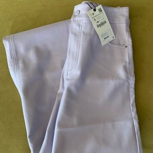 Lilac “Leather” Pants